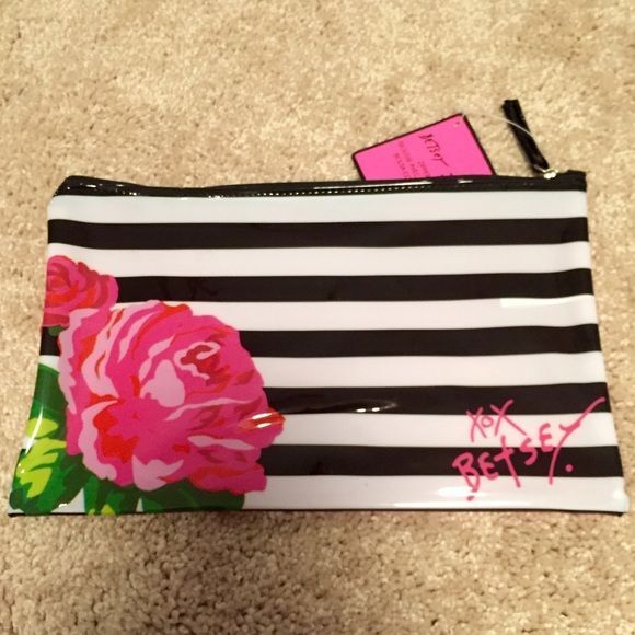 BETSEY JOHNSON toiletry/lingerie bag - Picture 1 of 4